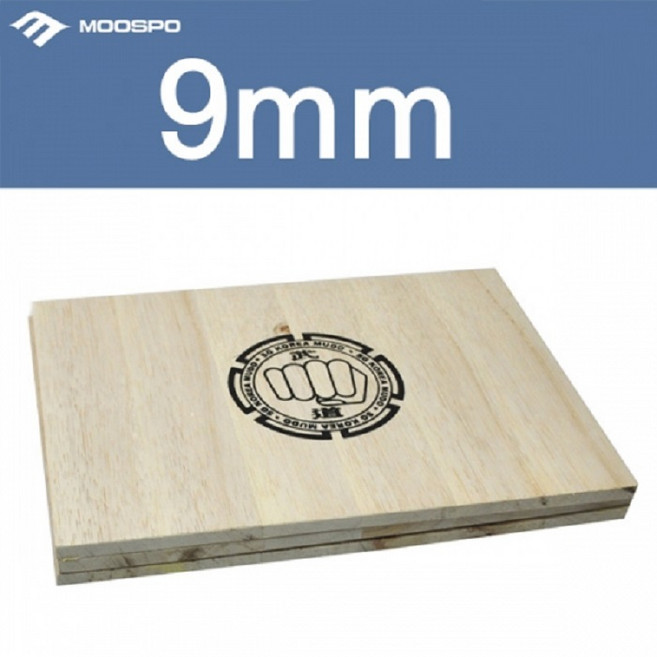 [무스포] 격파판 알바지아 송판 (9mm 1묶음 50장), 1개
