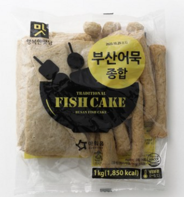(냉장) 부산어묵 종합 1kg, 1개