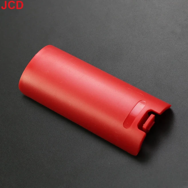 JCD 1pcs 무선 게임 컨트롤러 배터리 케이스 뒷면 커버 Wii 원격 패드 그립, 02 red