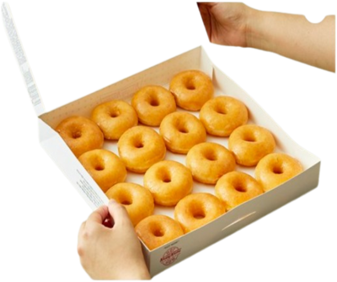 크리스피크림도넛 미니 오리지널 글레이즈드, 16개, 23g