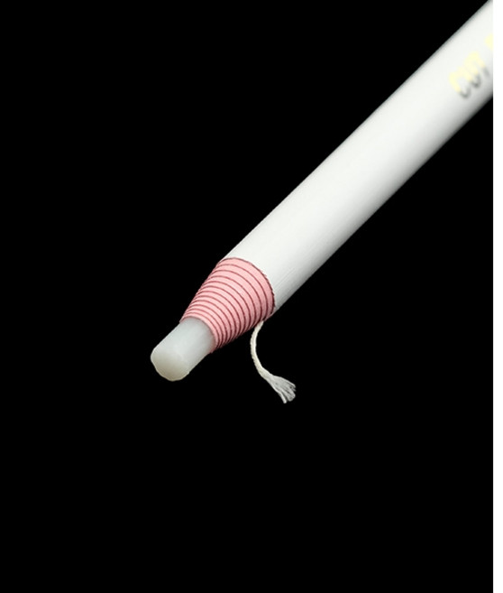 퀼트스타 색연필형 초자고 초초크펜 열펜, 1개, 화이트