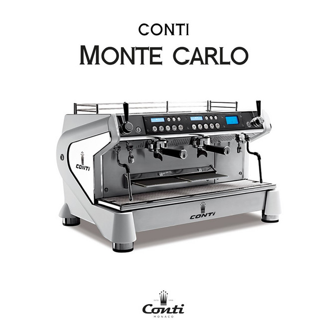 [CONTI] 콘티 몬테카를로 2그룹/3그룹 에스프레소 커피머신 (CONTI Monte Carlo 2GR/3GR), 2그룹, 화이트