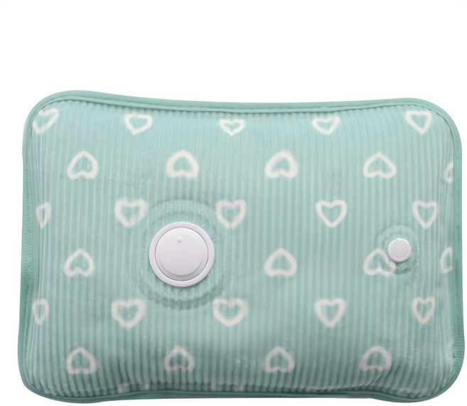 충전식 온수찜질기 하트포켓, LXE-8302, 민트