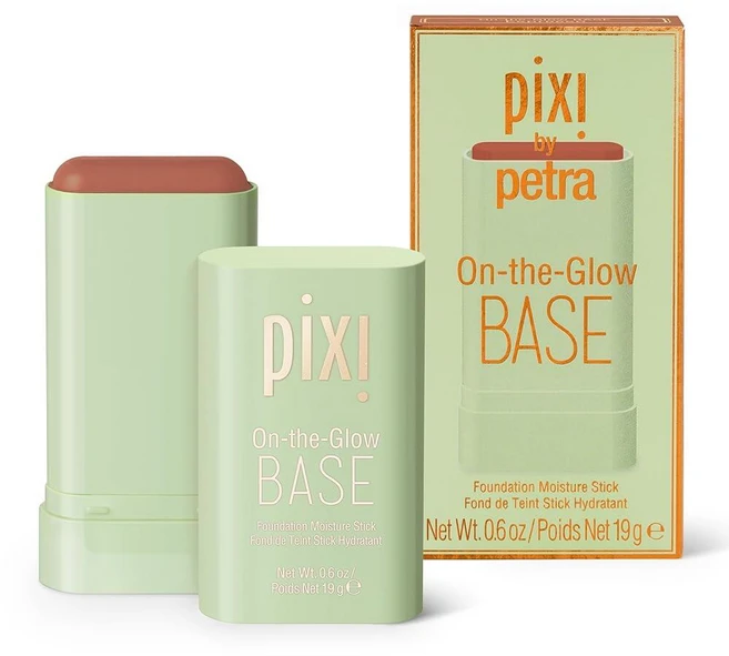 Pixi Beauty On-the-Glow Base| 틴티드 모이스처라이저 파운데이션 스틱 | 도자기: 매우 공정하고 시원한 그늘| 19g / 0.6온스, 에스프레소, 1 - 쿠팡
