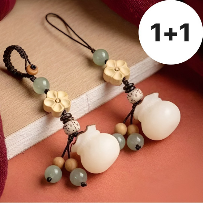 도치코 미니 복주머니 키링 파우치 키홀더 악세사리 가방고리