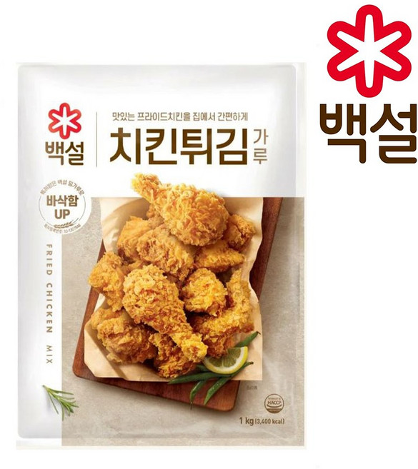 백설 치킨튀김가루 1kg, 1개