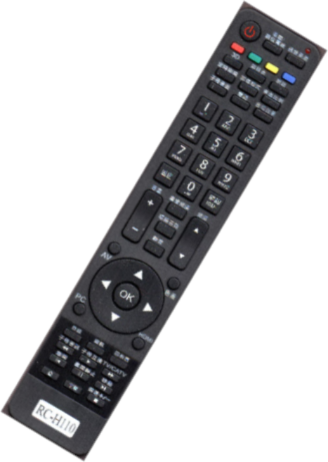 (適用RV RH RL RF AW GW IH AH IW IE RZ IZ CB CF), 明碁BENQ電視遙控器RC-H110, 1個, 明碁BENQ電視遙控器RC-H110