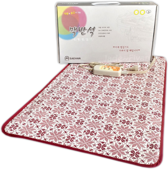 맥반석 대형 전기 찜질기 SH-101 온열 허리 배 의료용 찜질팩 핫팩 25년제조 국산, 기타, 상품상세페이지 참조