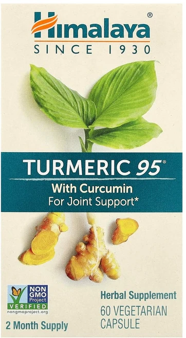 히말라야 터메릭 95 커큐민 60캡슐 심황 강황, 1개, 60정 - 쿠팡