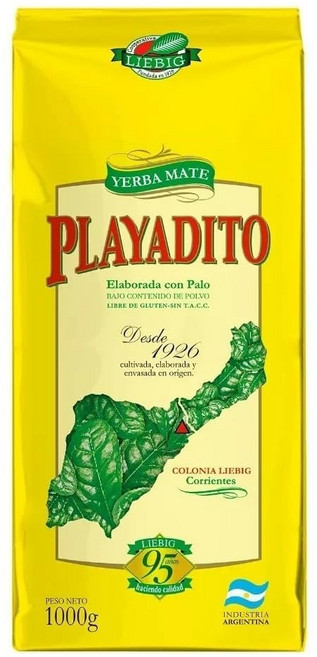 플라야디토 예르바 마테차 1kg Playadito Yerba Mate Tee Tradicional 1 kg