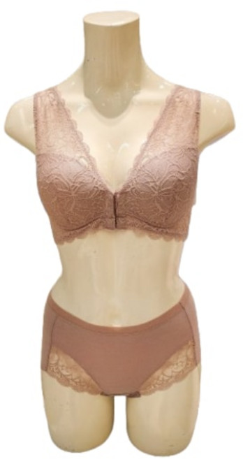 트라이엄프 연중 프론트훅 모달 프리컷 브라 햄팬티 여성속옷세트(TEWBRR14 TEWBPR14 SK) 3073106