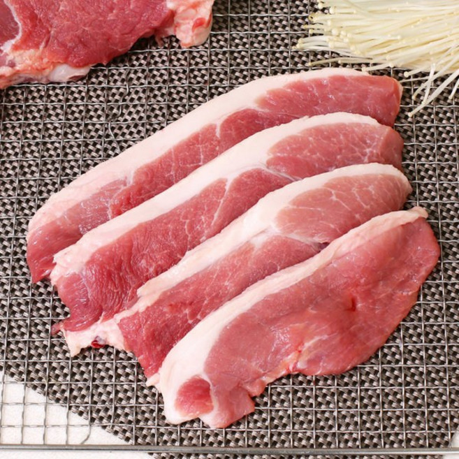 가야촌 한돈 냉장 뒷다리살 (지방있음) 개당중량 - 500g, 4개