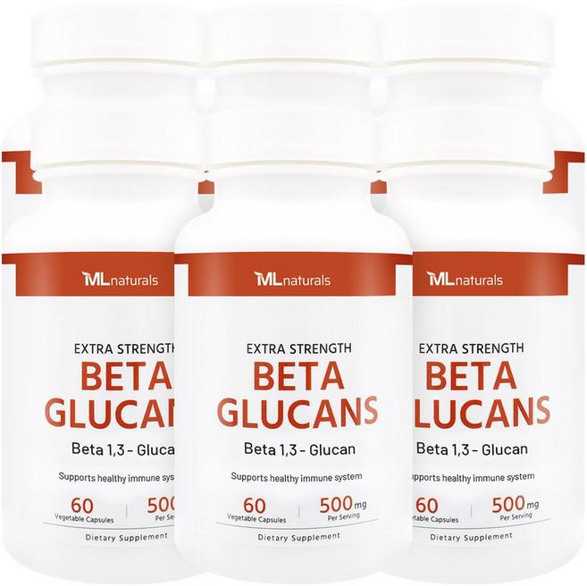 마이라이프 내추럴스 발효효모 베타 글루칸, 60정, 6개