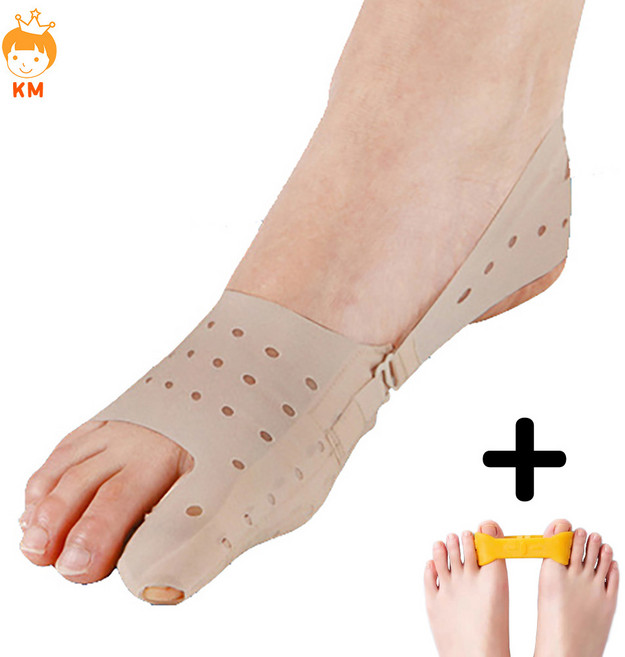 엄지 발 가락 고정 보호대 양말 서포터 밴드 증정