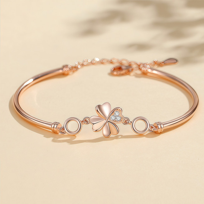 COCOYOU 여성용 14K 도금 패션 팔찌 선물 추천 QAH-08