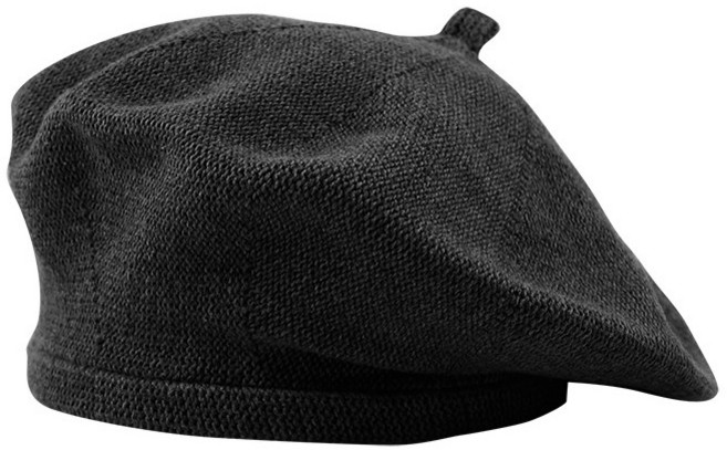 봄 여름 남자 여자 공용 베이직 니트 베레모 빵모자