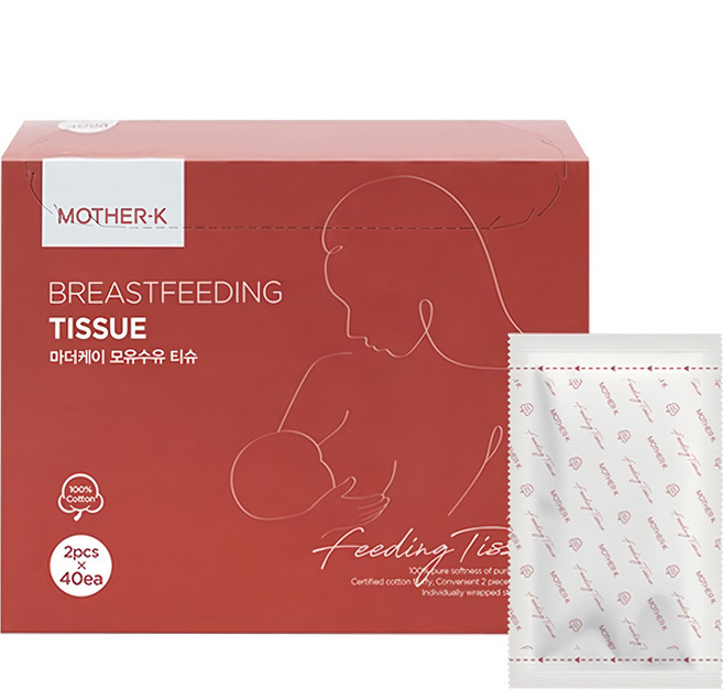 마더케이 모유 수유 티슈, 40개입, 1개