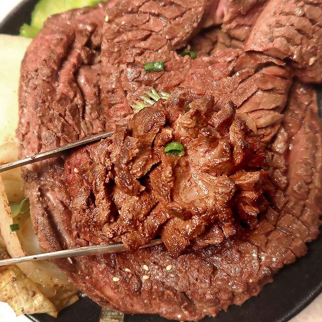 [대국맛짱] 국내산 부드러운 구이용 (벌집 한우염통) 소염통 소심장 (일요일&당일발송), 1개, 1kg