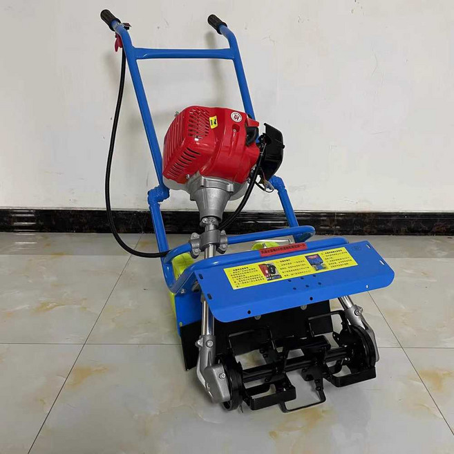 전동 김매는 기계 옥수수 야채 밭고랑 동력, 1개, 2행정 1.3kW 폭40cm 날30cm