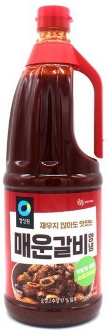 청정원 매운갈비양념 2kg, 1개