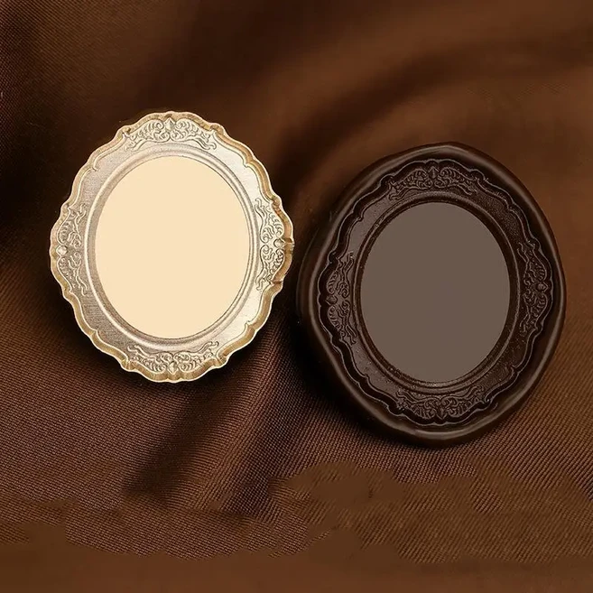 사진 고정 가능 스탬프 왁스 실링 레트로 액자 씰 스크랩북 도장 공예 Diy 결혼식 초대장, 22 stamp 19