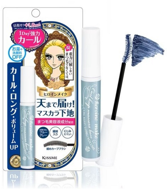 Kiss Me 奇士美 花漾美姬 一刷捲翹睫毛底膏 持久捲翹 防水防汗 纖長濃密, 1個