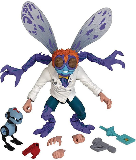 Super7 Teenage Mutant Ninja Turtles: Baxter Stockman Ultimates 액션 피규어 멀티컬러 132538, Super7 Teenage Mutant Ninja Tu, 1개