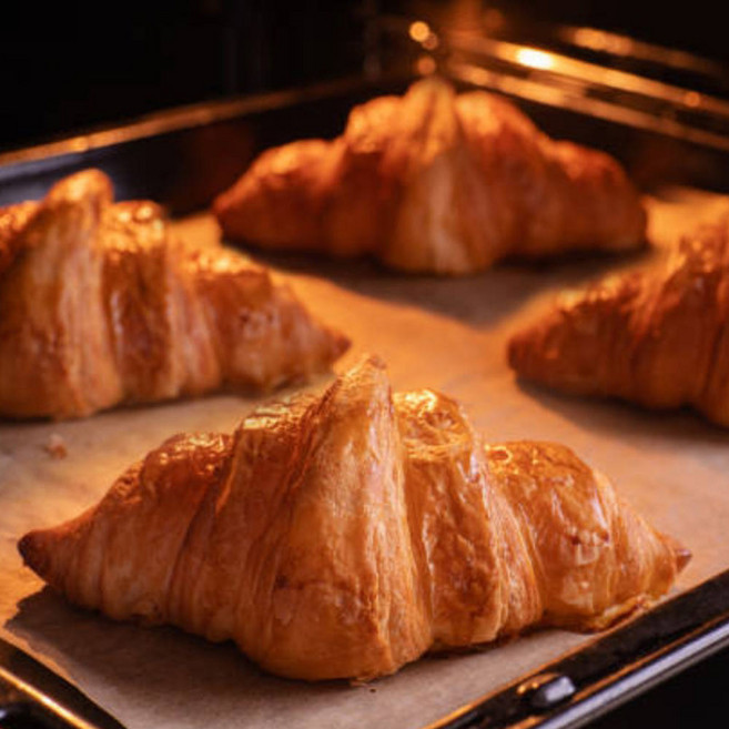 프랑스 브리도 크로와상 버터생지 2.1kg (60g 35입) 크로플 크루키 냉동생지, 35개, 60g