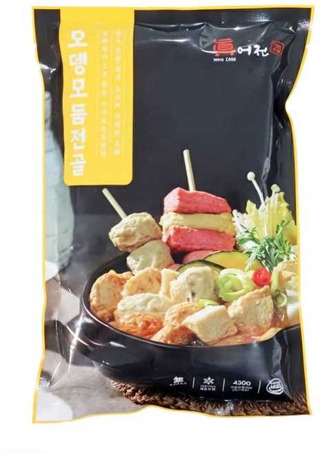 진어전 가마보꼬 오뎅모듬전골 430g 대용량 업소용, 5개