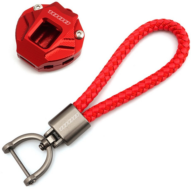 스즈키 GSX-S 1000 GSX-S1000 GSXS GSXS1000 GSX-S1000GT 오토바이 액세서리 키 커버 케이스 쉘 & 키체인 키링, 1 set Red