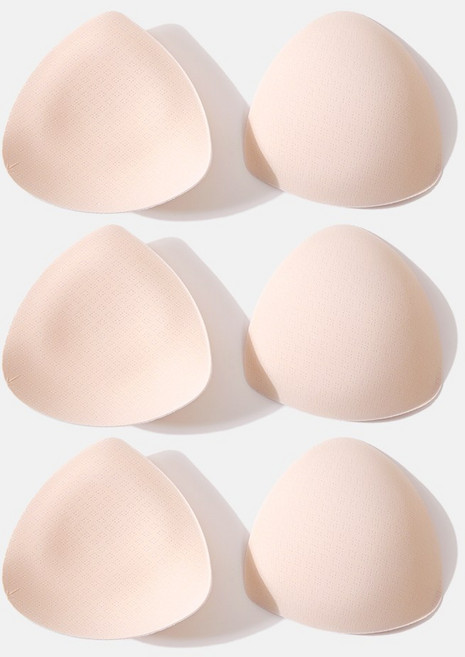 소소미도 부드러운 삼각 브라 패드 3세트 볼륨업 2cm