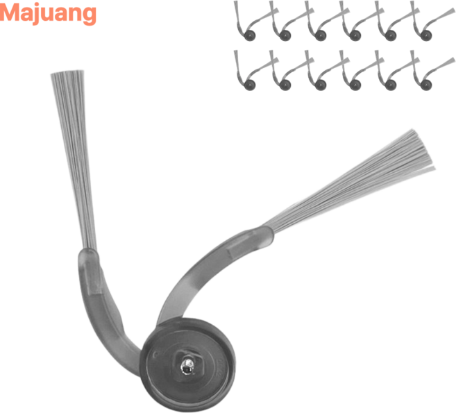 [마쥬앙 호환용] 로보락 S9 Maxv Ultra / Slim 호환 사이드브러시 (비정품 OEM 소모품), 12개, 사이드브러쉬