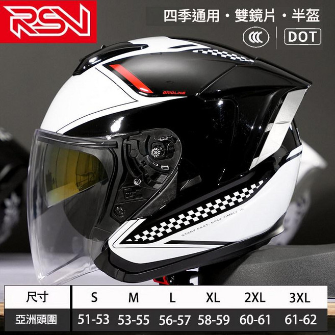 RSV 機車安全頭盔, 極界黑紅