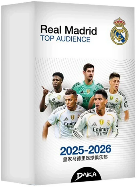 다카 2025-26 탑 어드위스 시리즈 2 레알 마드리드 바르셀로나 컬렉션 축구 클럽 메시 음바페 야말 공식, 03 Real Madrid