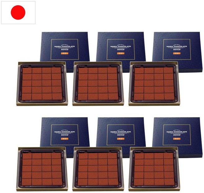 일본 royce 로이스 생 초콜릿 초콜렛 밀크 오레 181g 20개입 6개