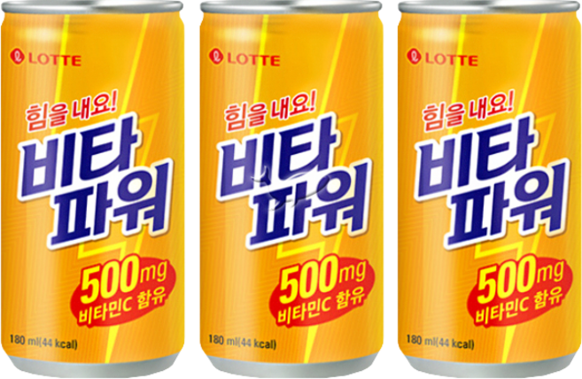 롯데 비타파워 180ml, 5개