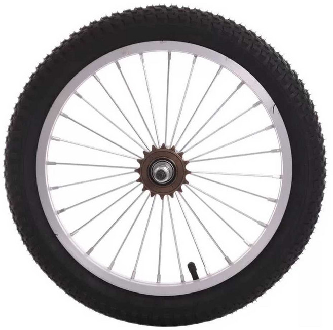 에어바퀴 리어카 카트바퀴 리어카휠 12/14/16/18/20인치 스틸 림 전면 후면, 1개, 07.  14인치 알루미늄 뒷바퀴+플라이휠