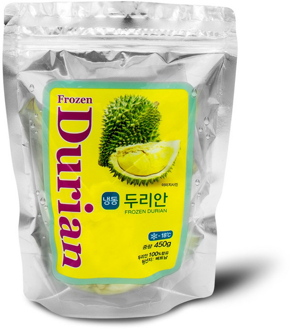 [신정푸드 최저마진 행사] 냉동 두리안 - 450g, 1개