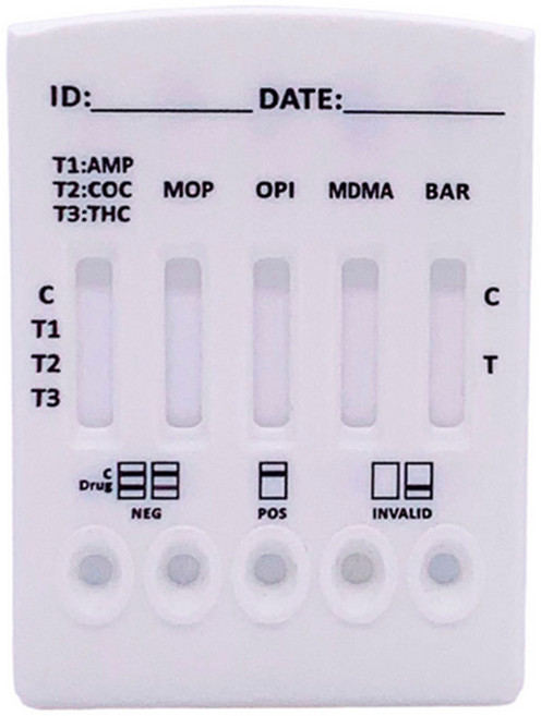소변 마약 검사 키트 4 6종 마약 검사, 4종 스탠다드 검사 2회분, 1개