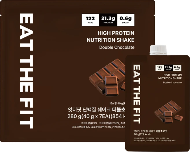 델리스푼 잇더핏 단백질 쉐이크, 40g, 7개 - 쿠팡