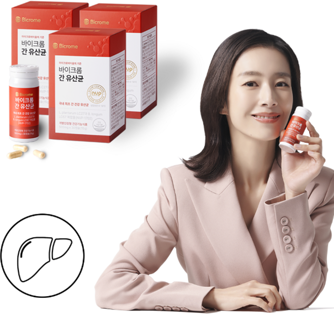 프로바이오틱스 유산균 지방 간 생 3개월 피로회복 부모님 영양 개선 알콜성 숙취 골프, 1박스, 90정