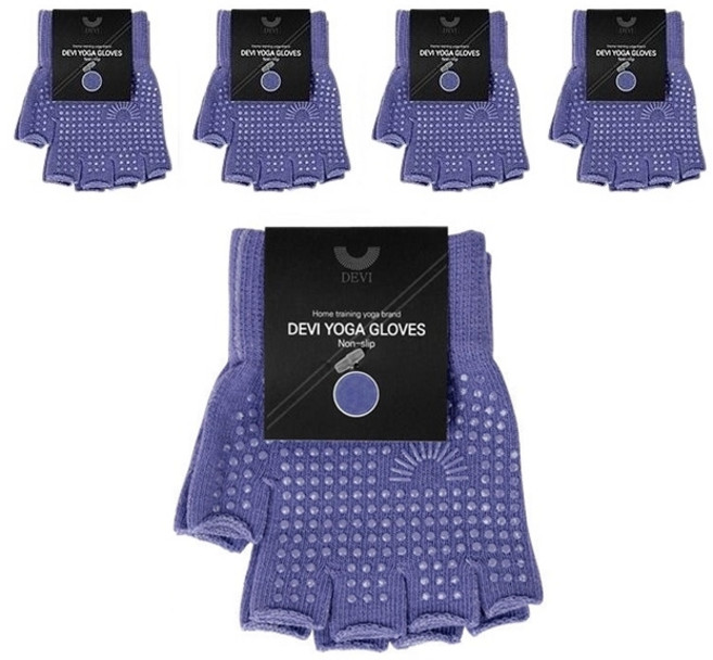 데비 요가 장갑, 블루, 5개