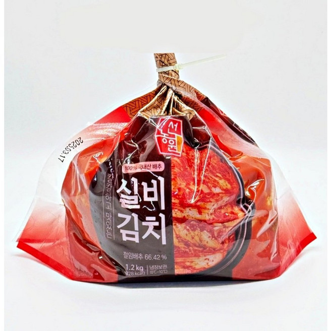 선농원 실비김치 1.2KG, 1개