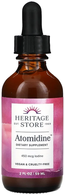 Heritage Store 헤리티지스토어 아토미딘 450mcg 59ml 리퀴드 영양제 건강보조식품, Heritage Store 헤리티지스토어 아토미딘 45, 1개 - 쿠팡