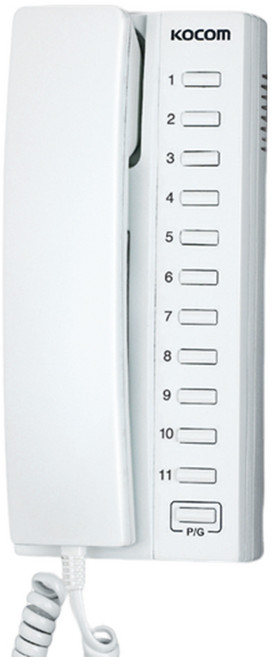 코콤 다세대 인터폰 KIP-611PG 아파트 노출형 상호식