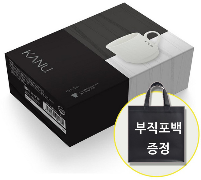 맥심 카누 아메리카노 선물세트 3호 명절선물 + 선물백 증정, 1세트, 카누미니(다크30T+마일드30T)+머그컵