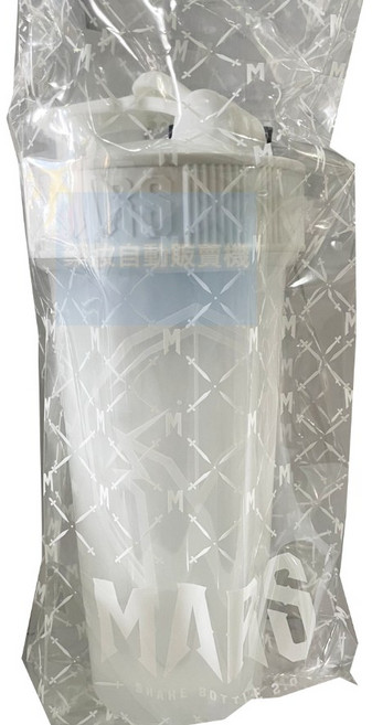 MARS 戰神搖搖杯 800cc 耐熱100度 內無鋼球 戰神乳清蛋白杯 保冷瓶, 1個, 純淨白