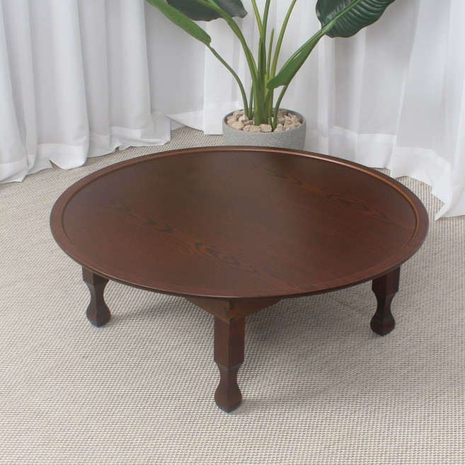 남도공예 교자상 밥상 원형밥상 모음, 36_엔틱원형밥상 75, 1개