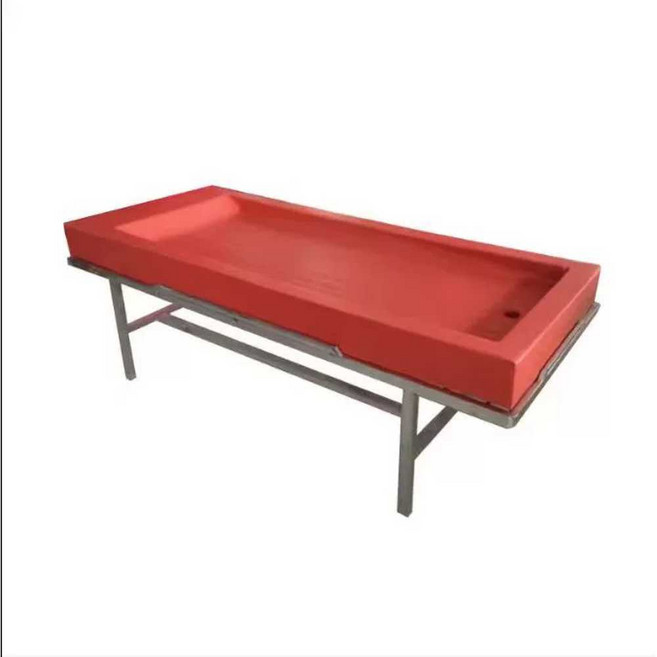 물다이 물침대 안마 세신 침대 때밀이 모텔 매트리스, 골드매트 + 선반 1000x1900mm