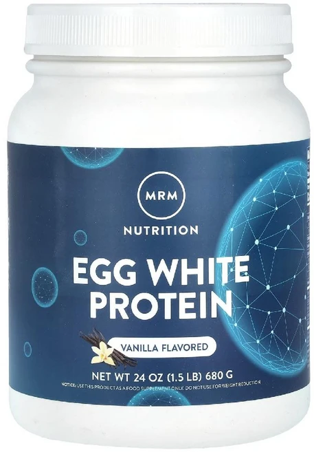 MRM 계란 흰자 단백질 바닐라 Egg White Protein 바닐라맛 680g, 1개 - 쿠팡